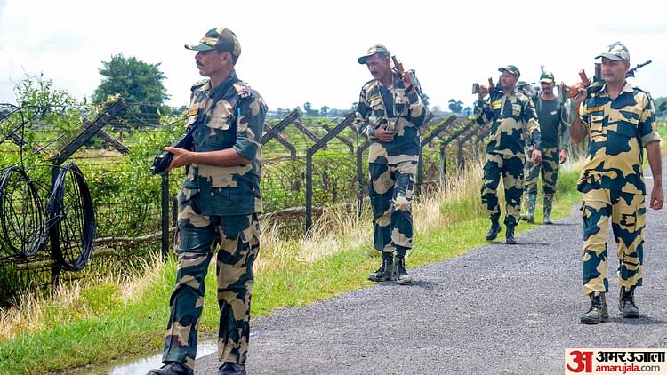 पठानकोट में बीएसएफ के जवानों ने एक घुसपैठिये को मार गिराया है